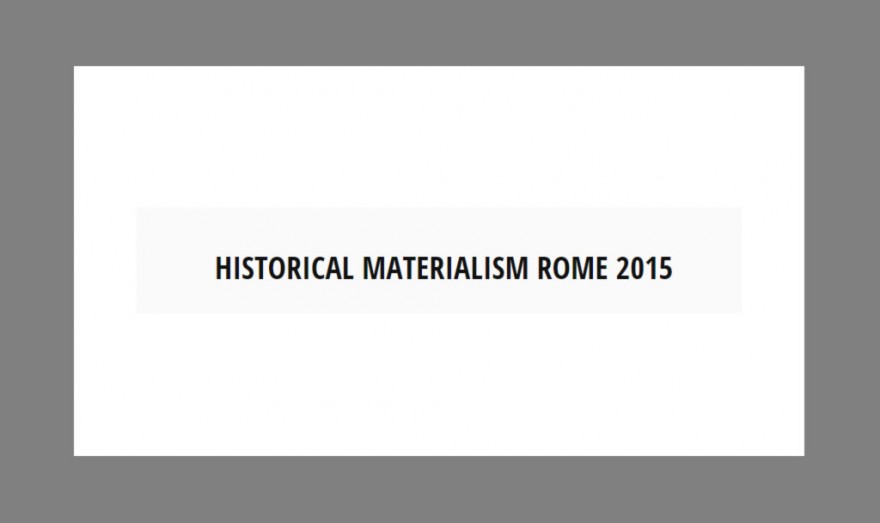 historical materialism