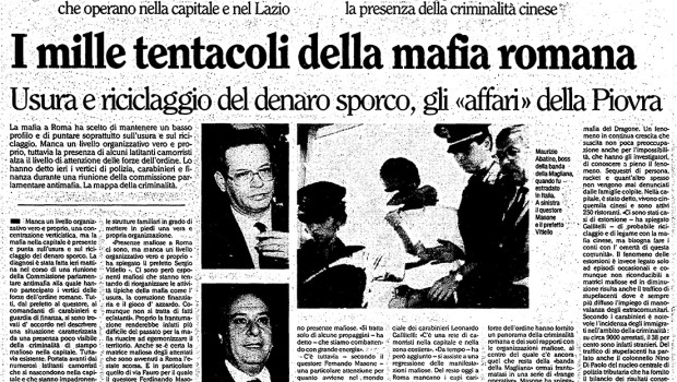 caso chilelli banda della magliana