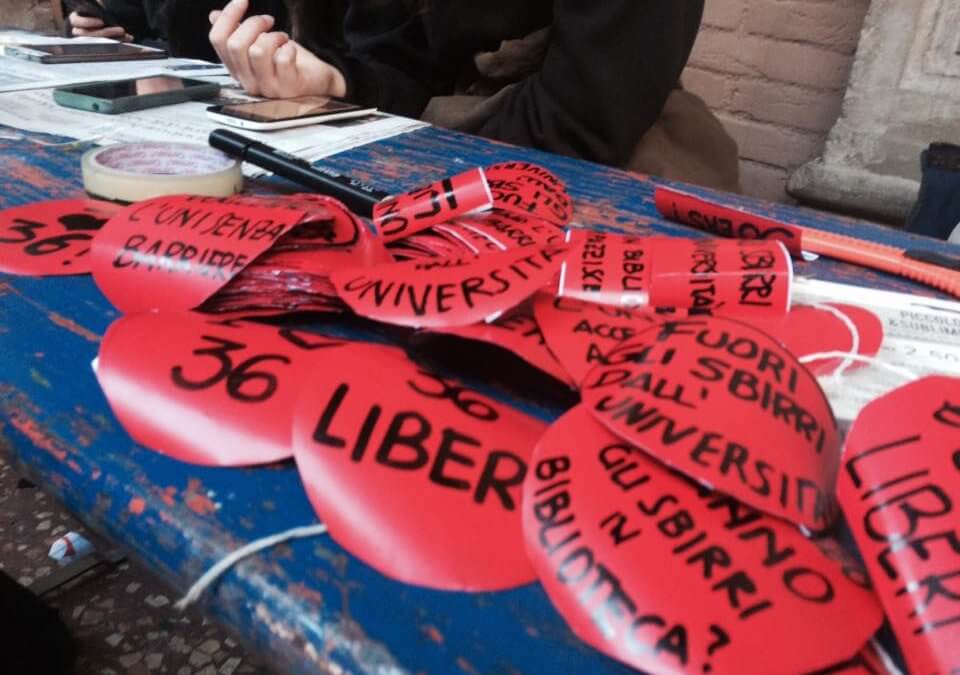 Sui fatti di Zamboni 36