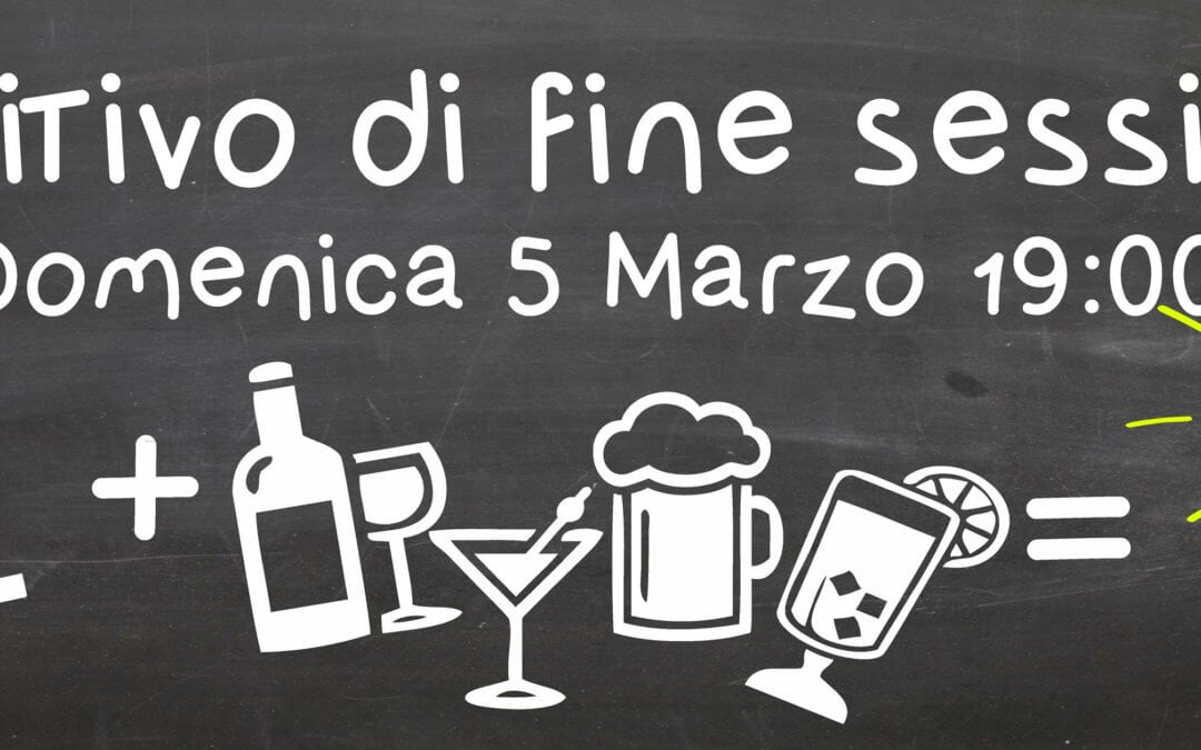 Aperitivo di Fine Sessione – Aula Studio Piero Bruno