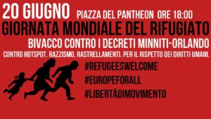 Giornata Mondiale del Rifugiato