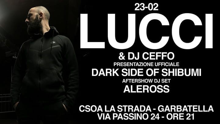 Lucci – presentazione “Dark Side of Shibumi”