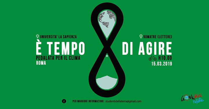 15Marzo Global Climate Strike – Pedalata per il Clima